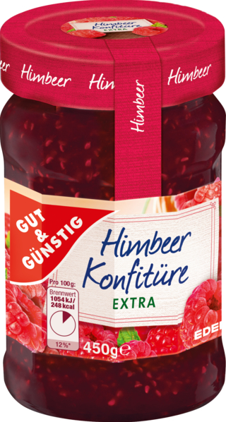 Gut & Gunstig Himbeere Konfiture Extra - Raspberry Jam